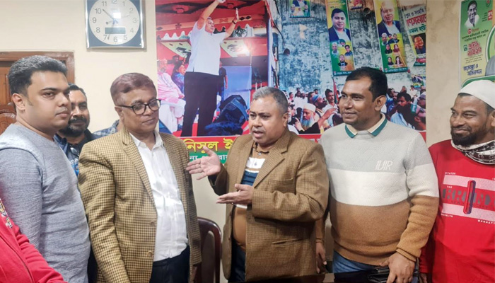 আনিসুল ইসলাম সানির সাথে সাখাওয়াতের সাক্ষাৎ