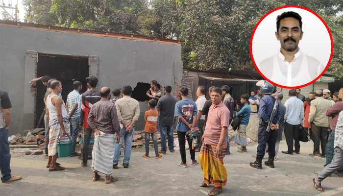 স্বাস্থ্যের জমি দখল, অঞ্জন দাসের নিন্দা