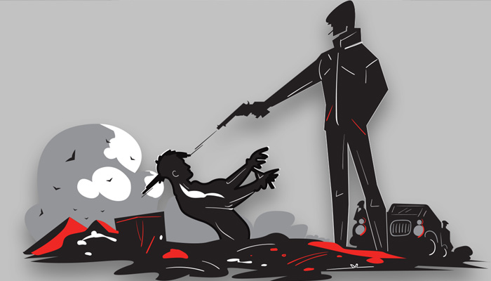 স্বেচ্ছাসেবক দলের নেতাকে গুলি করে হত্যা