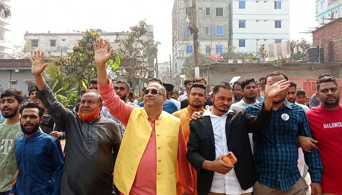 গণজোয়ারে সব হুমকি-ধমকি উড়ে যাবে: শাহ আলম