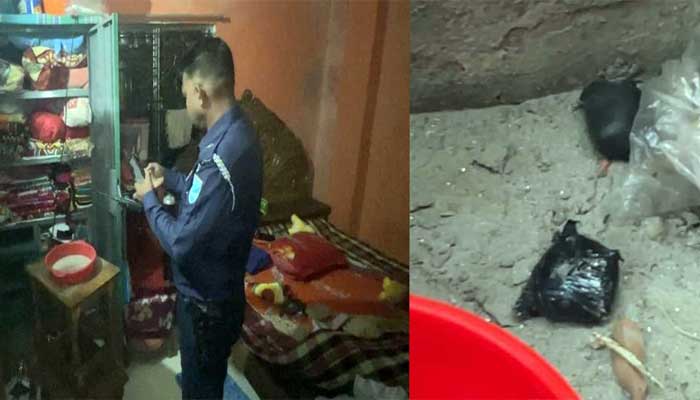 নারায়ণগঞ্জে প্রবাসীর বাড়িতে ককটেল ফাটিয়ে ডাকাতি