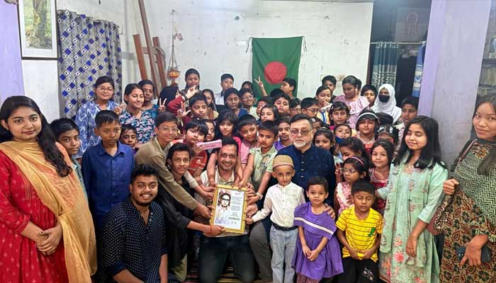 চারুগঞ্জের আয়োজনে চিত্রাঙ্কন প্রতিযোগিতা