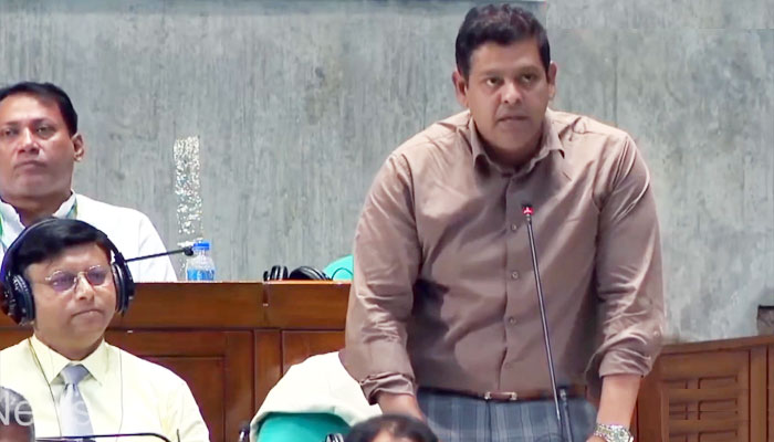 সংসদে বালু নদের সেতু দ্রুত বাস্তবায়নের দাবি জানালেন এমপি দিপু ভূঁইয়া