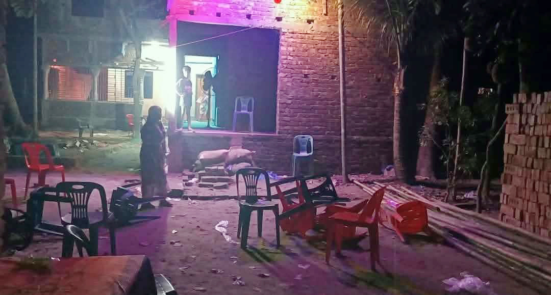 কিশোরগঞ্জে বিয়েবাড়িতে তাণ্ডব